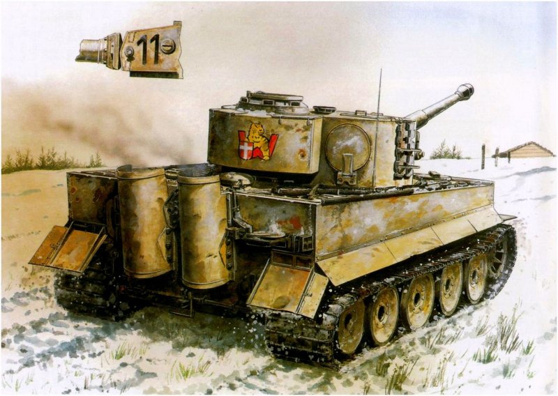 PZKPFW vi зима 1943