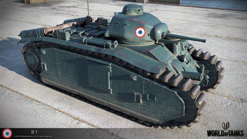 Французский танк b1 WOT