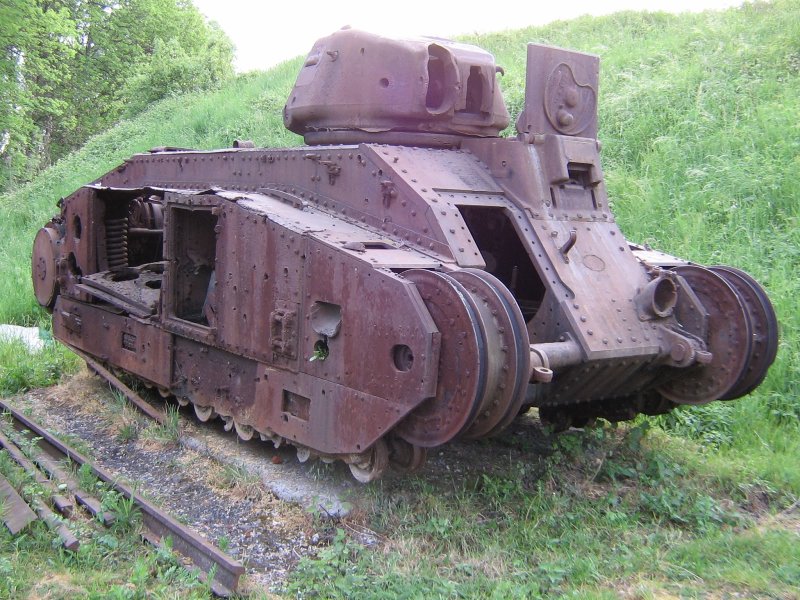 Французский танк b1