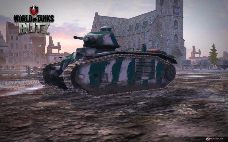 B1 танк французский WOT Blitz