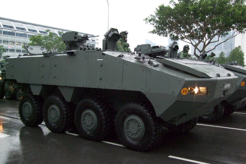 Сингапурский БТР Terrex 3