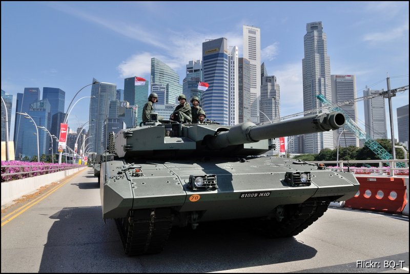 Сингапур танки Leopard