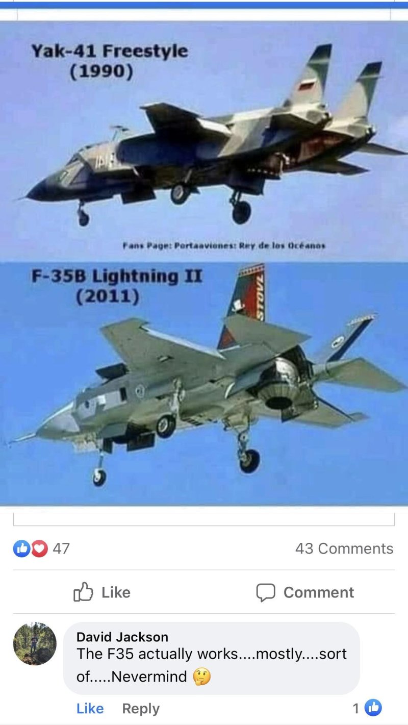 Як 141 и ф35