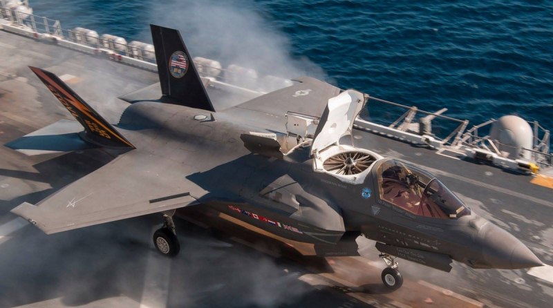 F35 вертикальный взлет
