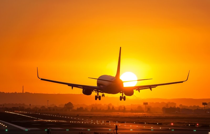 Боинг 737 взлет