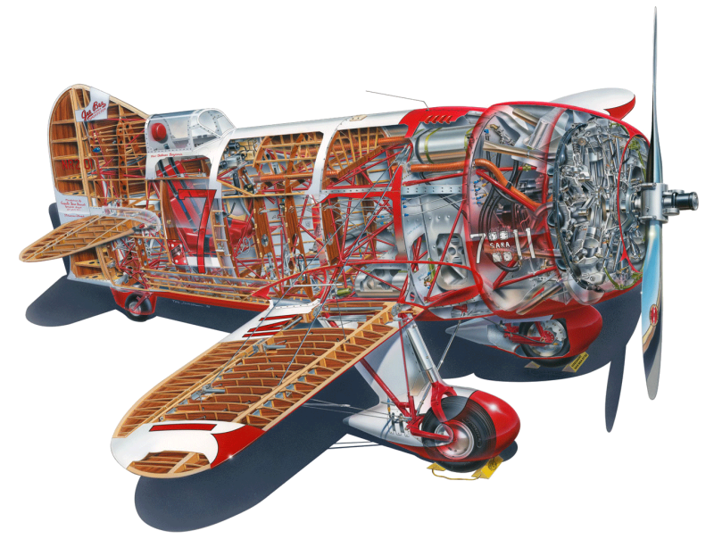 Gee Bee super Sportster r1&r-2