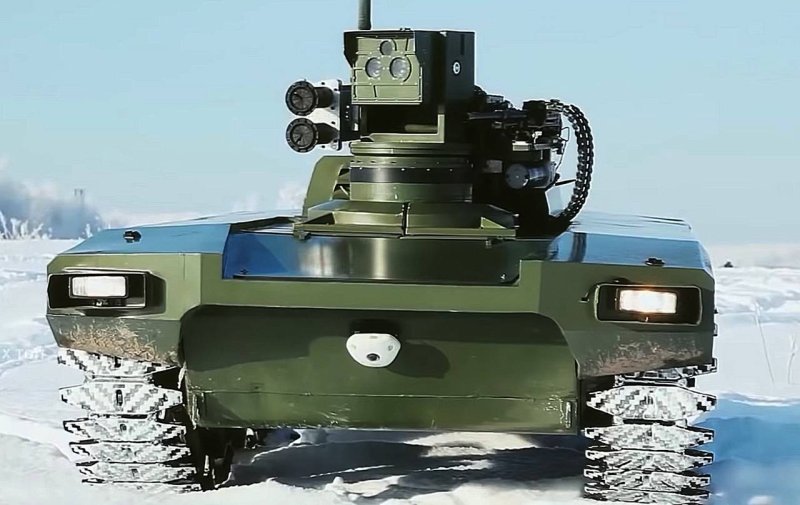 Боевой робототехнический комплекс маркер
