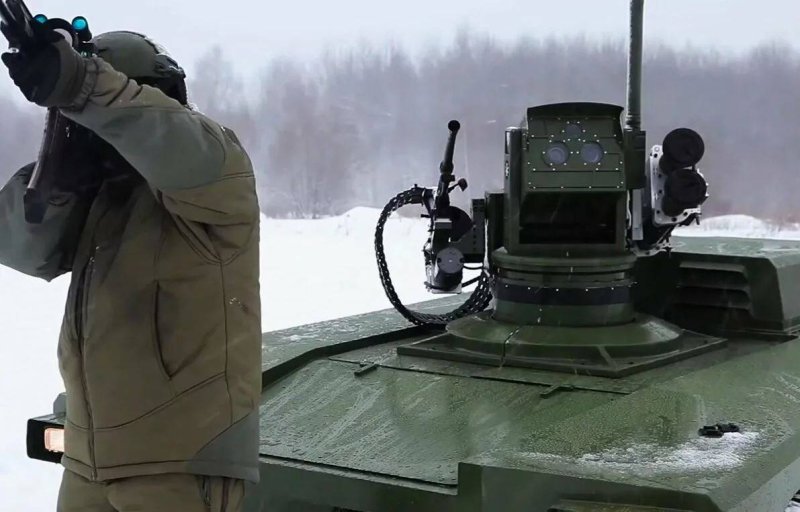 Маркер робот боевой российский
