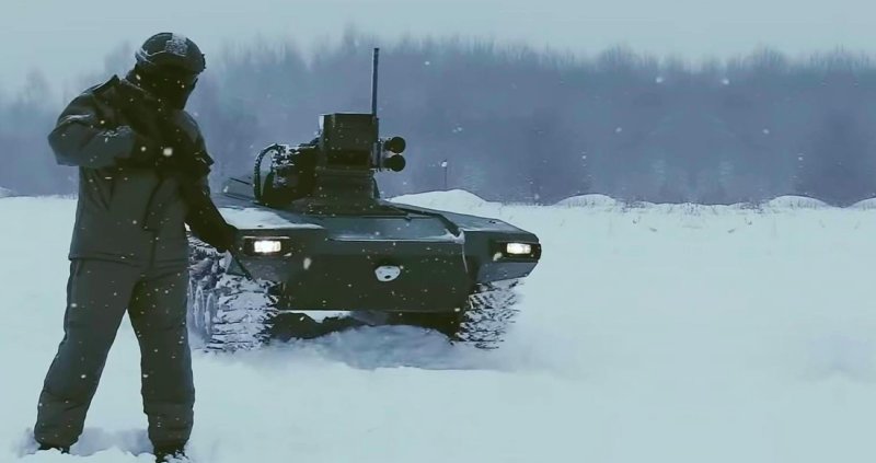 Военный робот маркер