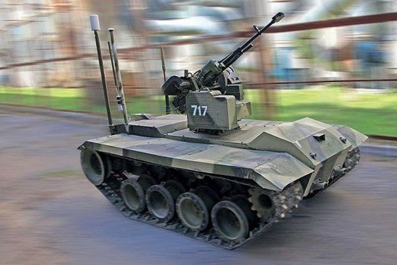 Российский боевой робот Нерехта
