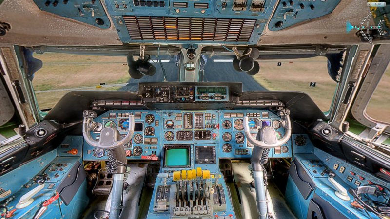 АН-225 Мрия салон