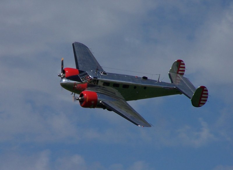 Beech 18 aircraft