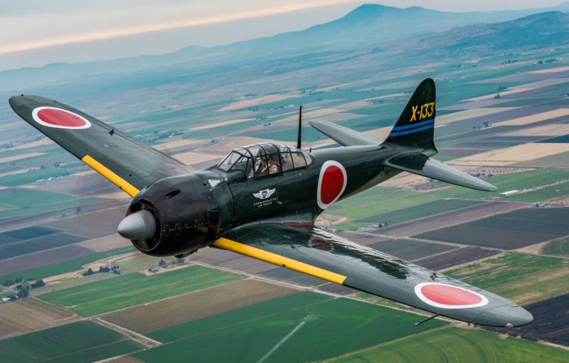 Истребитель Mitsubishi a6m