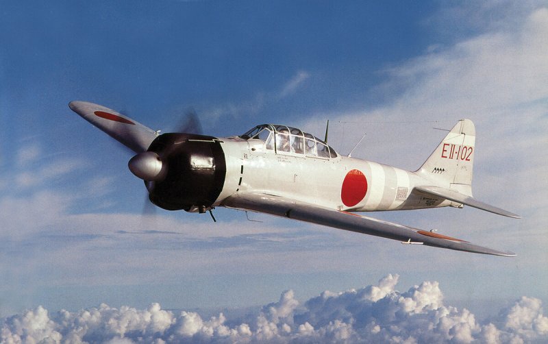 Самолёт a6m2 Zero