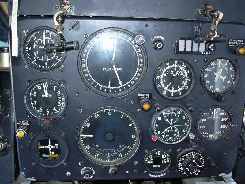Панель штурмана ан12