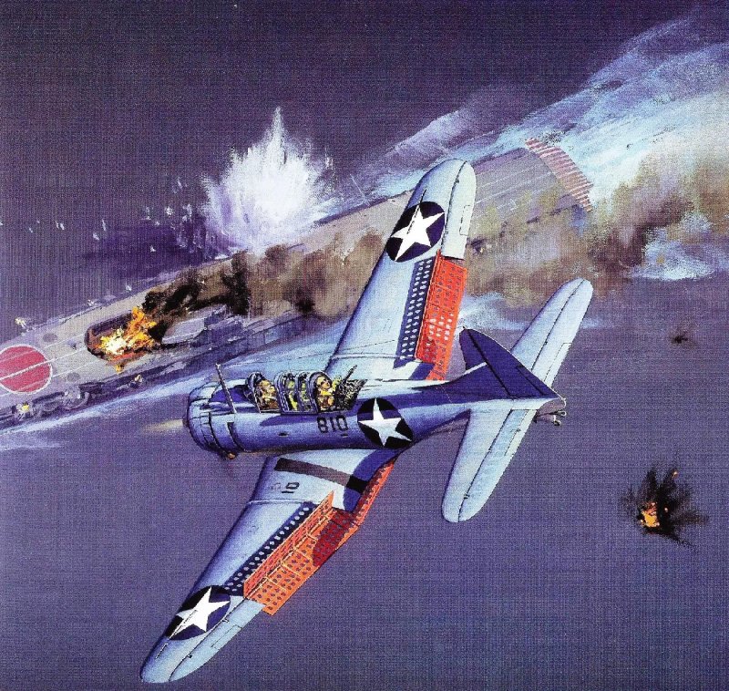 Самолет SBD Dauntless