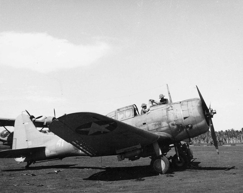 Пикировщик SBD-3 Доунтлесс
