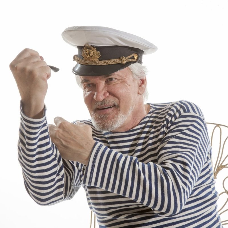 Пожилой моряк