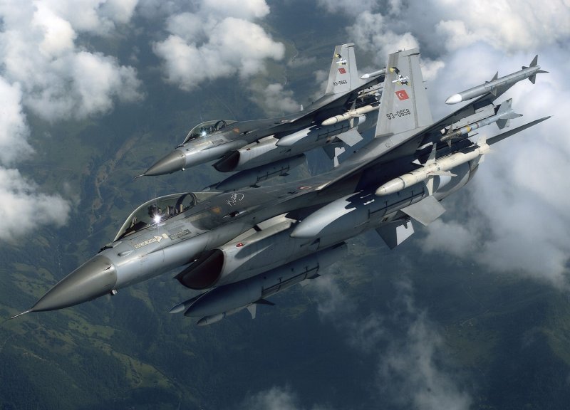 F-16c ВВС Турции