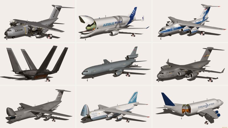 C5 Galaxy vs АН 124