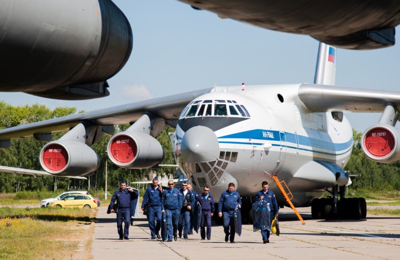 Ил-76 ВВС России экипаж