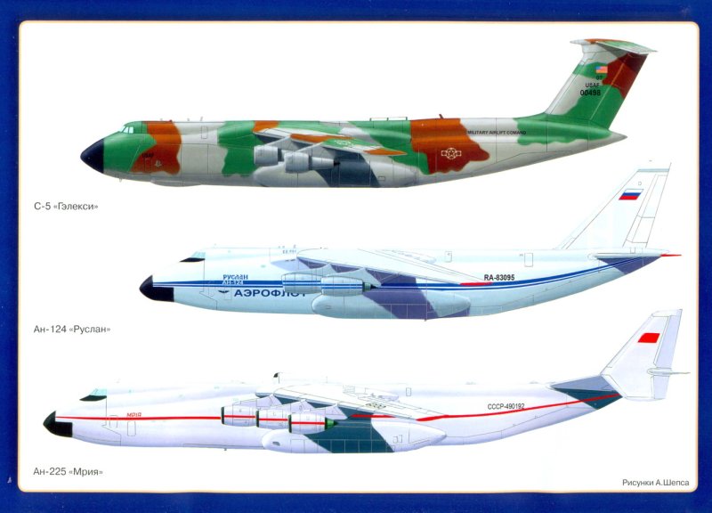 C 5 Galaxy и АН 124