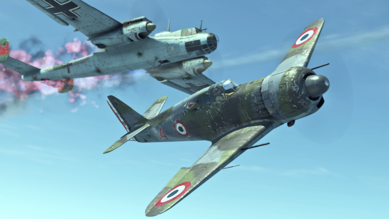Bloch MB.157 истребитель