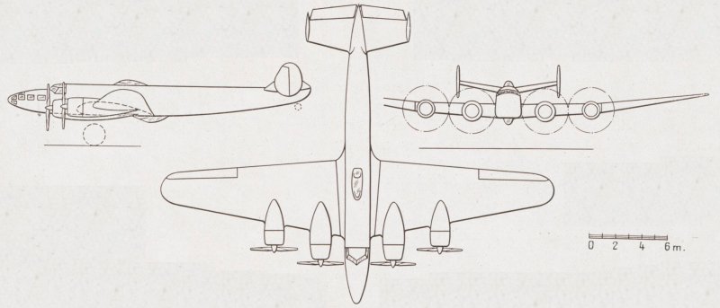 Чертеж Bloch MB.480