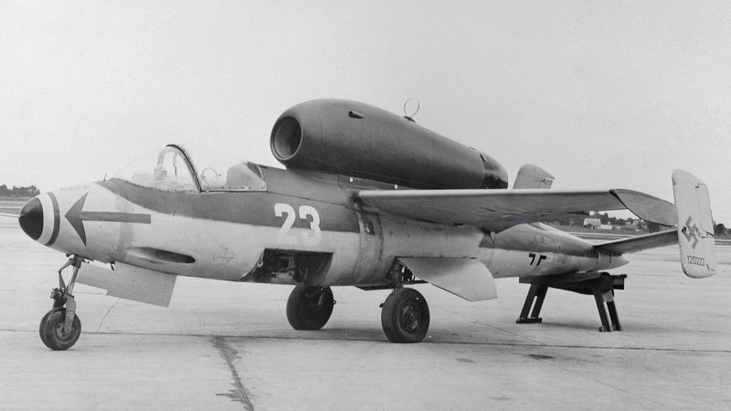 Самолет Хе 162 саламандра