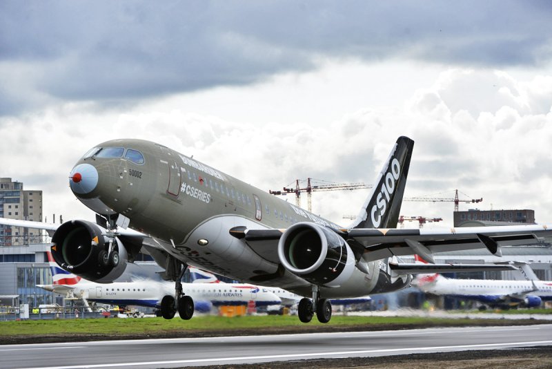 Самолёт Бомбардье cs100