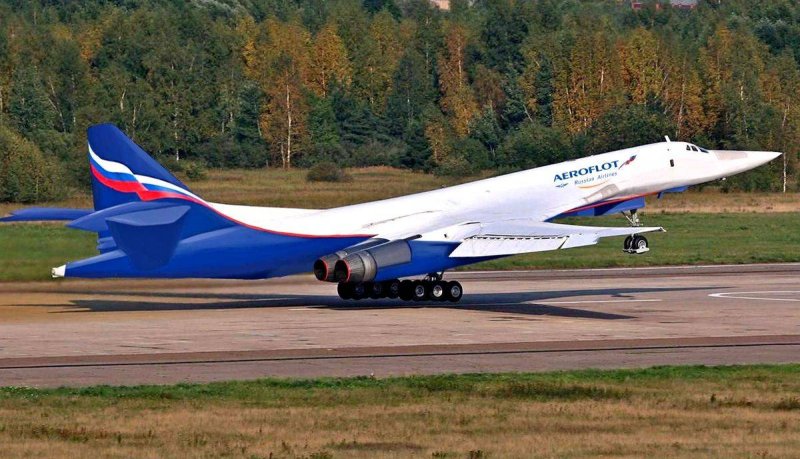 Белый лебедь сверхзвуковой пассажирский самолет