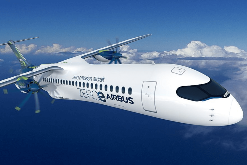 Airbus Zero e turboprop