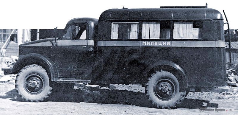 ПАЗ-653 на ГАЗ-63