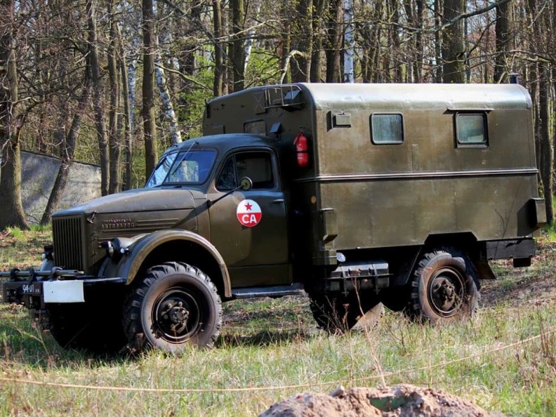 ГАЗ 63 армейский