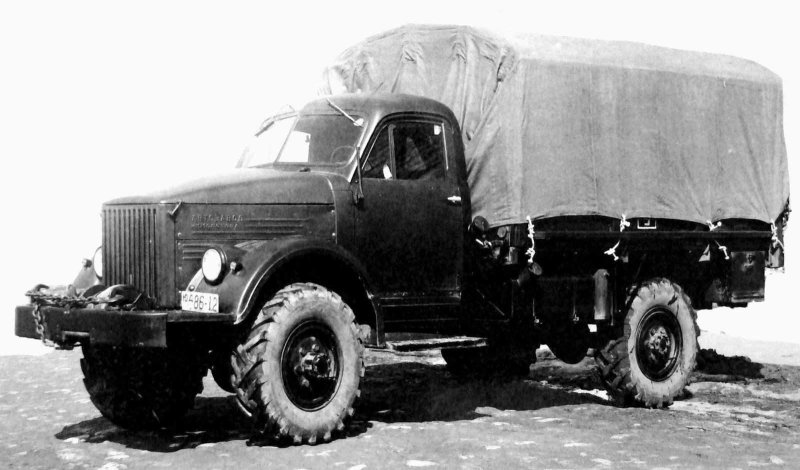 Трёхосный ГАЗ 63