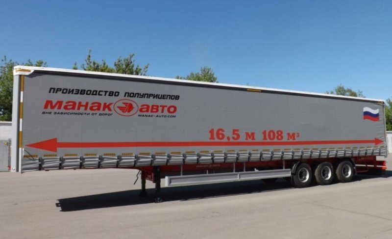 Полуприцеп Шмитц шторный 16 метров