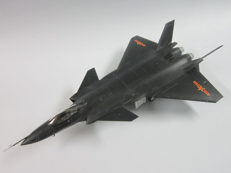 Chinese j-20 Mighty Dragon