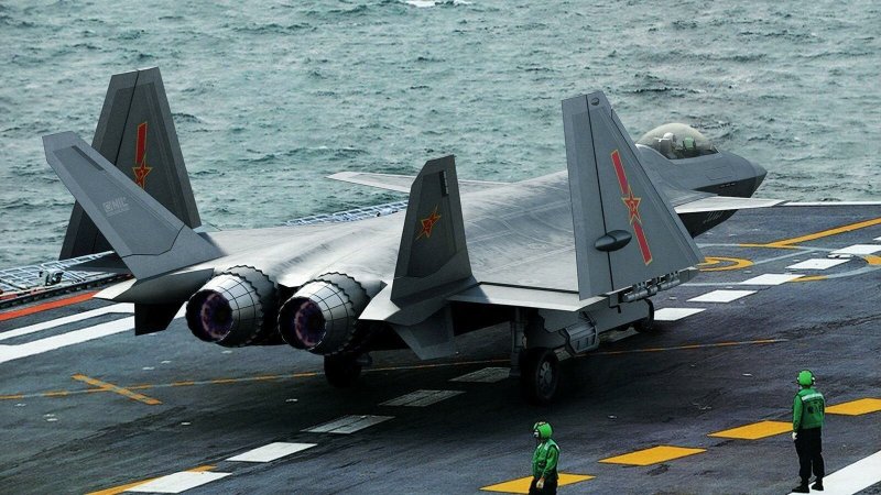 J-20 истребитель палубный