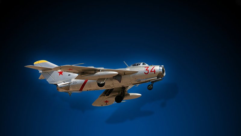 Миг-15 реактивный самолёт