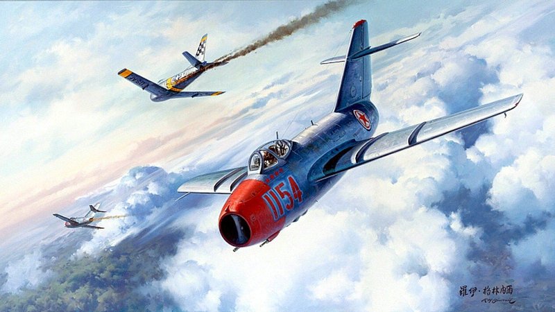 Mig-15 f-86