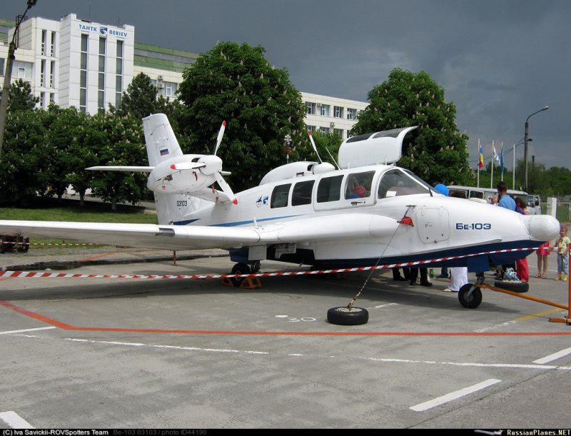 Бе-103 кабина