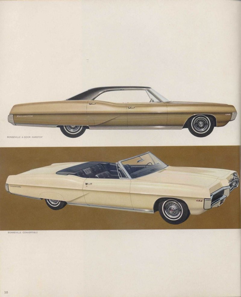 Pontiac Bonneville Brougham Hardtop sedan (1967)