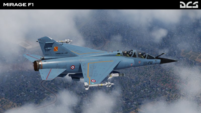 DCS World Mirage f1