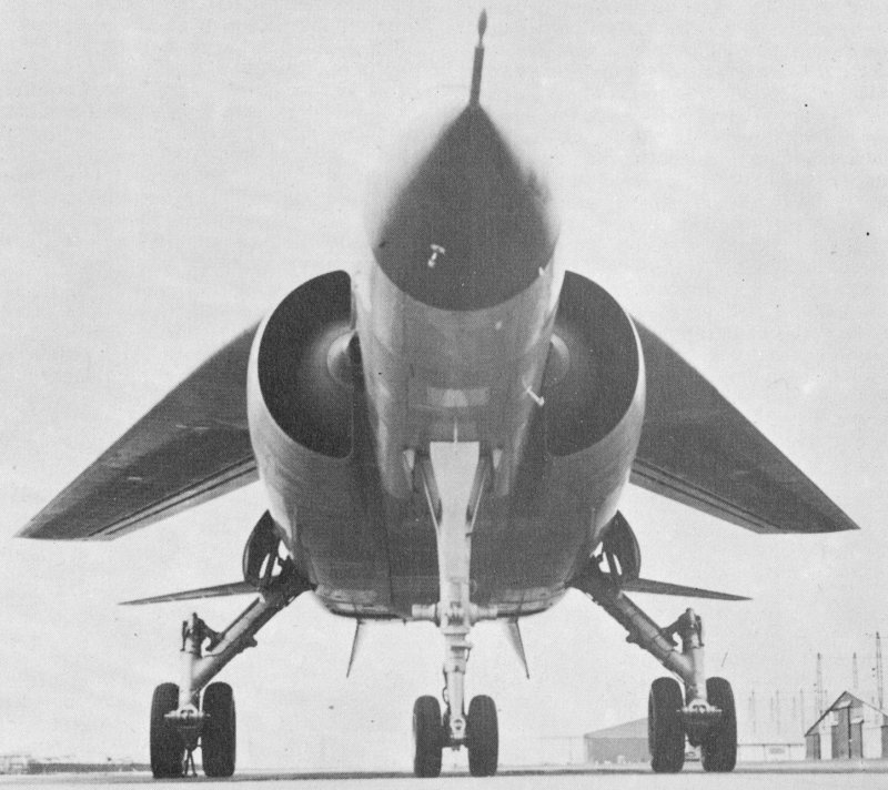 Dassault - Mirage IV квадратные воздухозаборники
