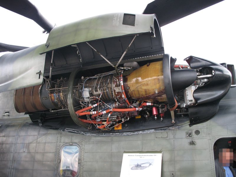 Вертолетный двигатель ge t 901