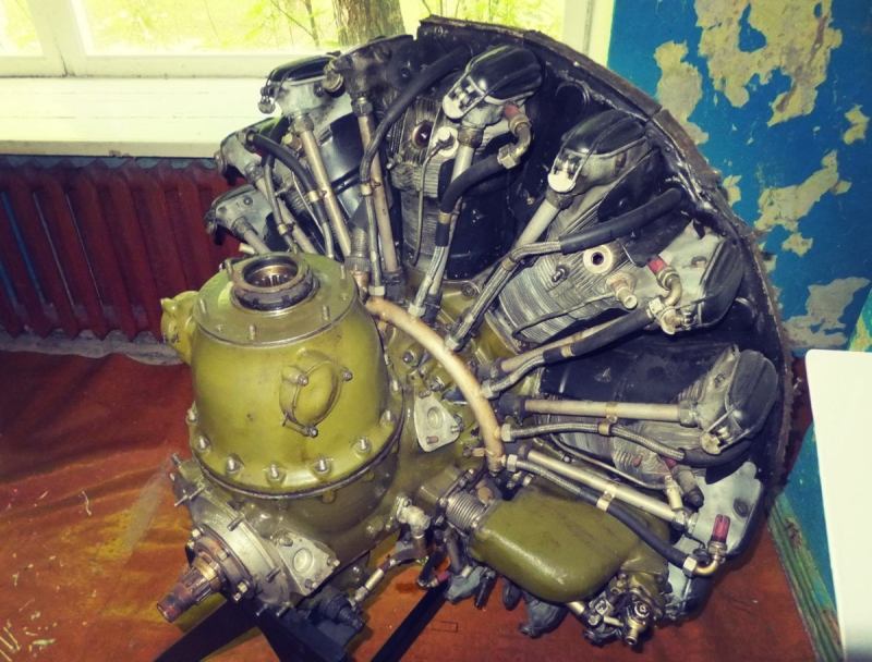 Мотор м-14 авиационный м14