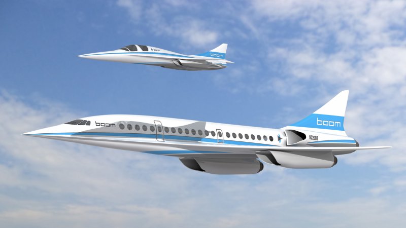 Сверхзвуковой пассажирский самолёт Boom Supersonic