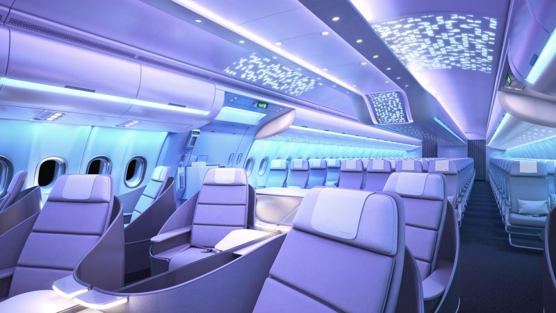 Airbus a330-300 салон