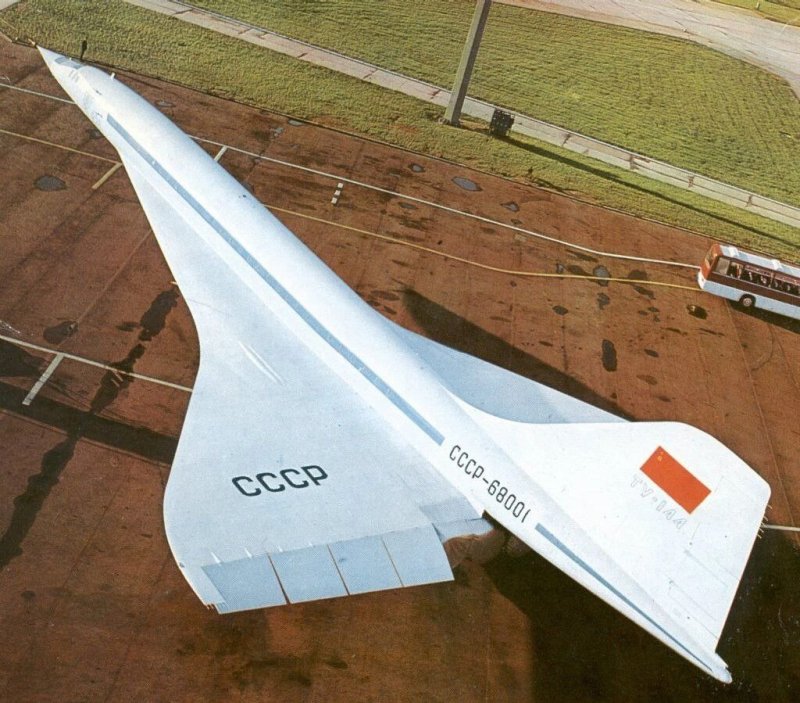 Ту-144 пассажирский самолёт