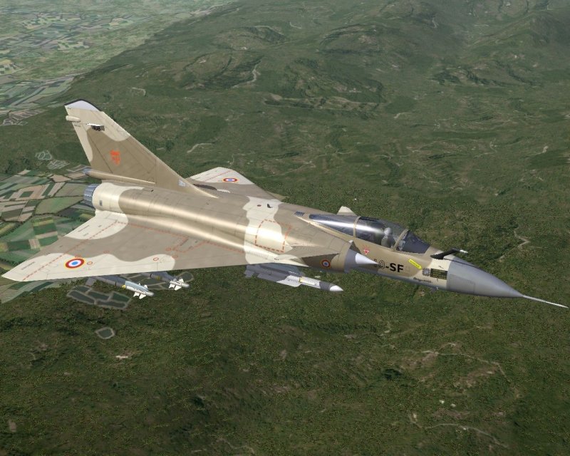 Мираж-4000 самолет